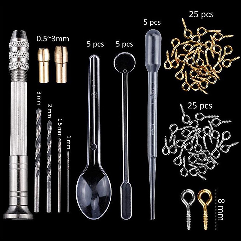 Resin Casting Molds 83Pcs/Set Mold Tools Kit for DIY Crafts Silicone Epoxy Mold eBay