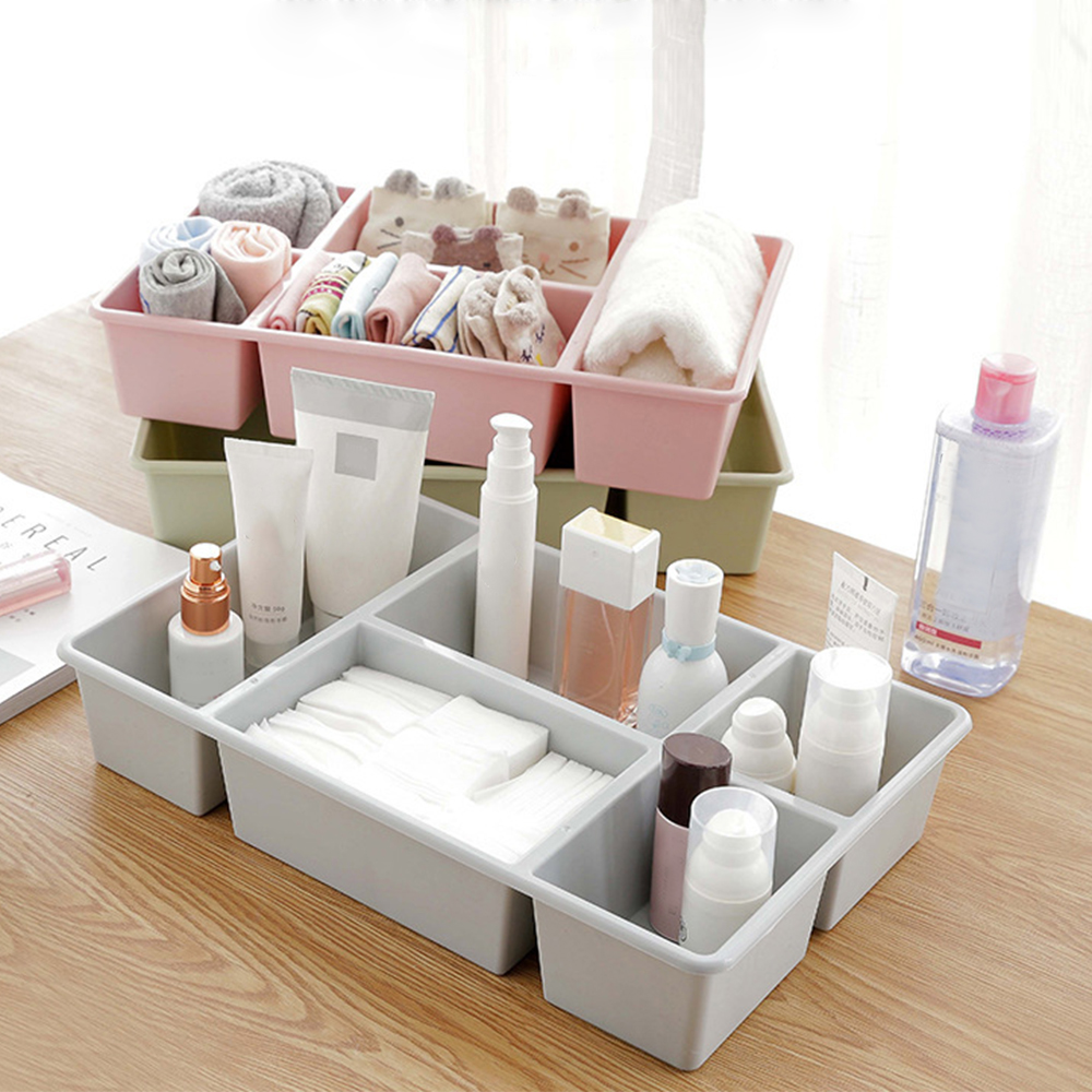 Drawer Tray Box Organizer Divider Grid Storage Divide For Bathroom