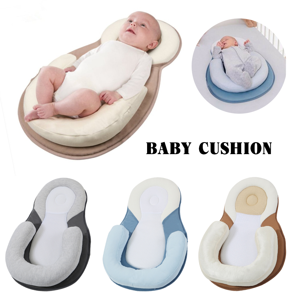 Baby Newborn Infant Pillow Sleeping Support Cushion Prevent Flat Head Anti Roll