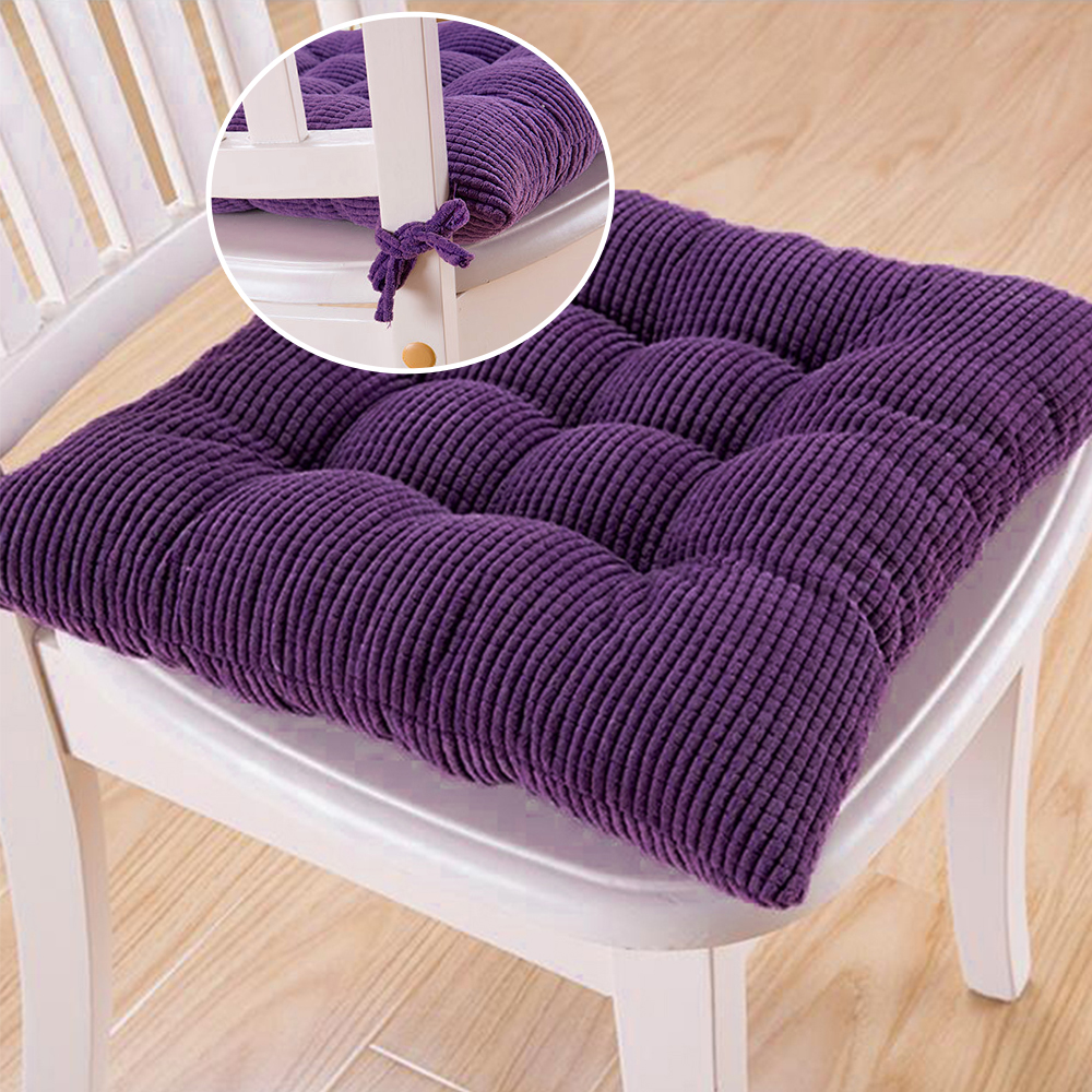 Comfy Chair Cushions Seat Pad Dining Room Garden Home Office Patio With Tie UK