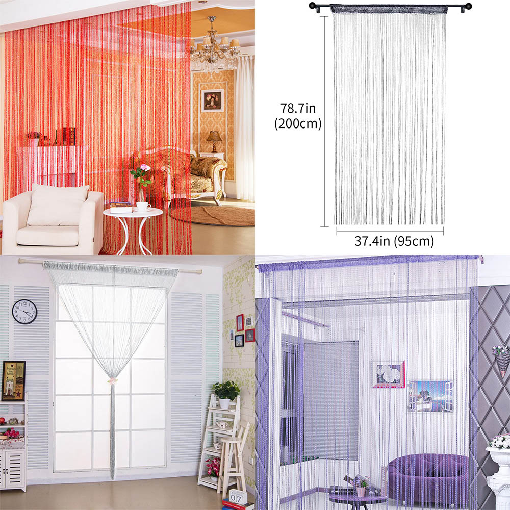 Window Treatments Hardware Garden Curtains 1 String Door Curtain