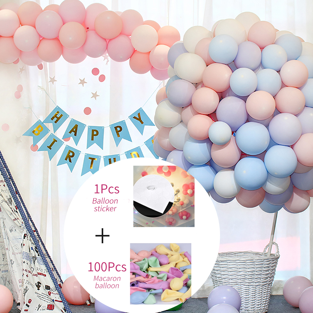 10pcs 10in Macaron Latex Balloons Baby Shower Birthday Wedding Party