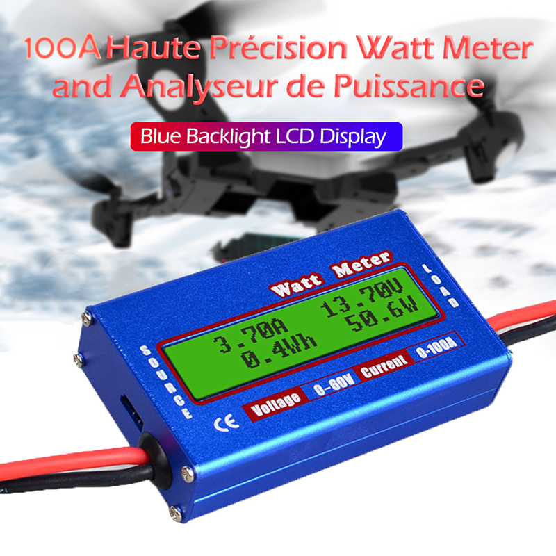 Digital DC  Meter LCD Watt Power Volt  RC Battery charging  Analyze