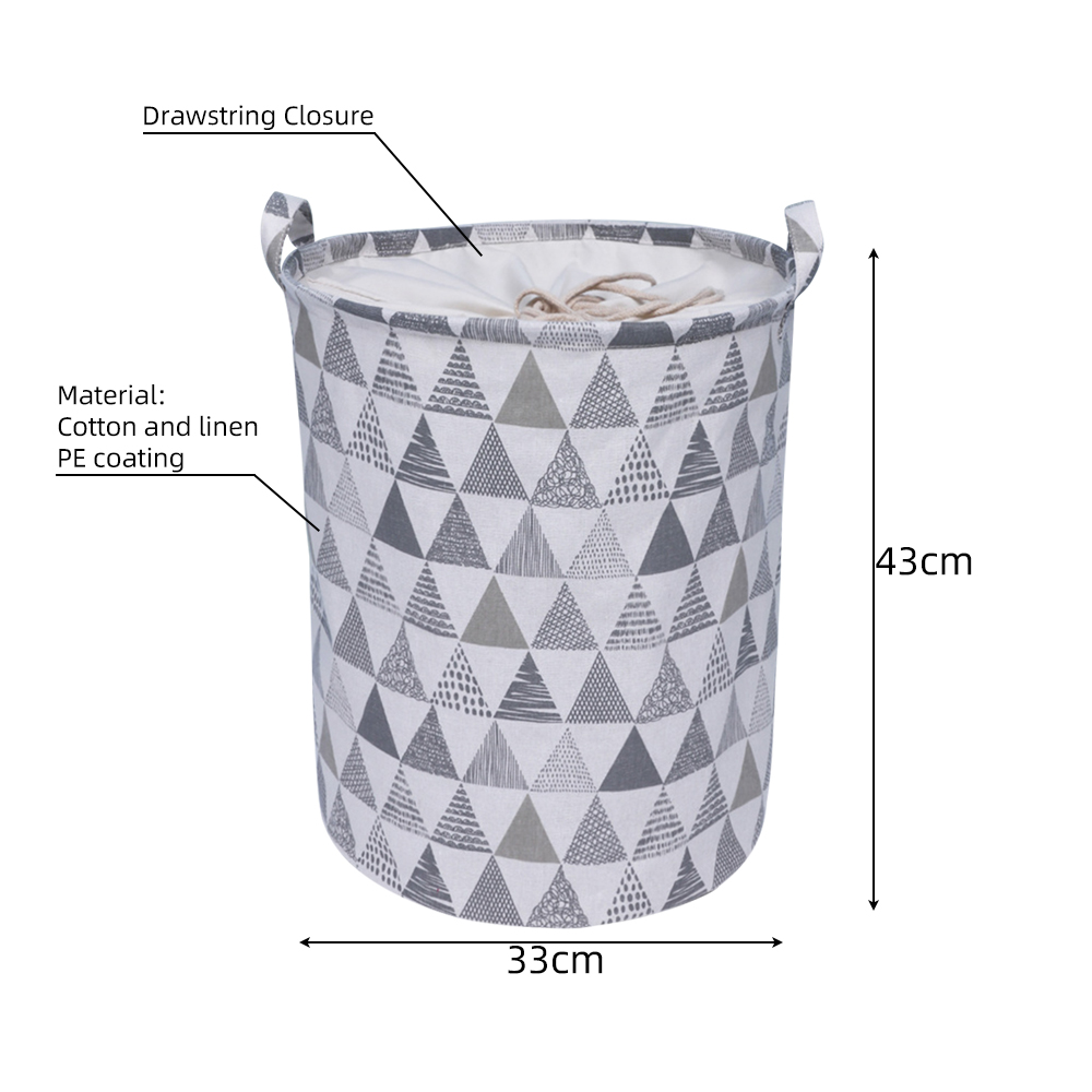 Laundry Diamante Hamper Style Washing Bag Dirty Wash Basket Clothes Storage New 