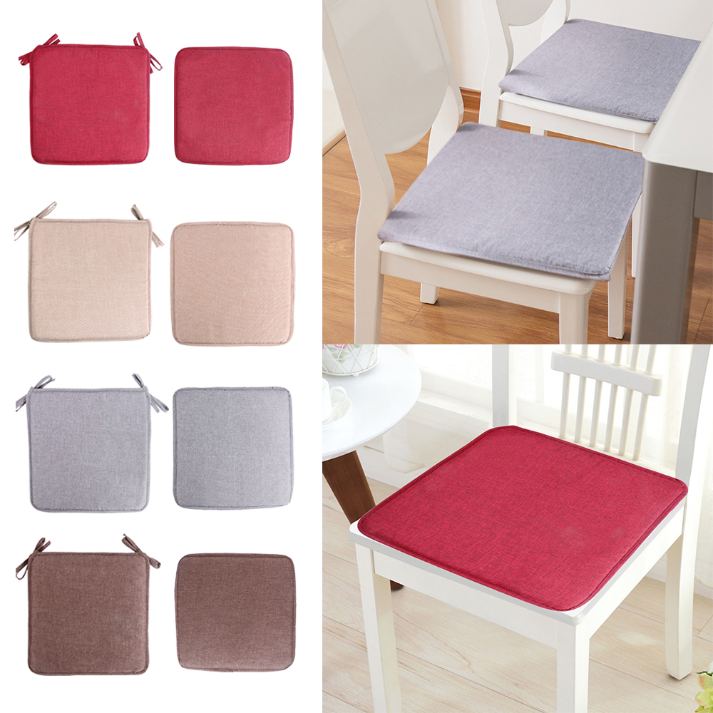 Seat Pad Dining Room Garden Kitchen Home Office Patio Chair Cushions