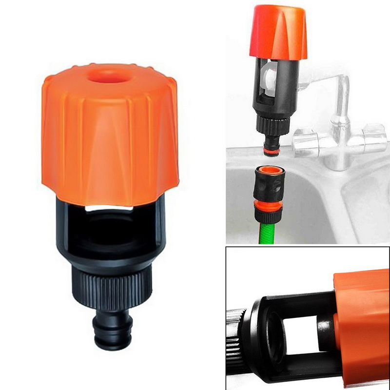 Details About Tap Faucet Connector Mixer Kitchen Adapter Fits Most To Garden Hose Pipe