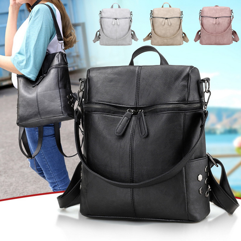 ladies backpack shoulder bag