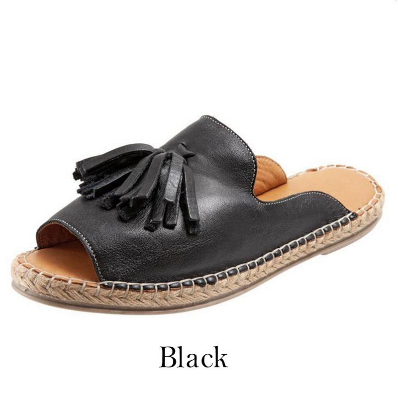 Womens Slip On Sandals Bow Flat Mule Summer Sliders Espadrille Shoes Sizes W3L1