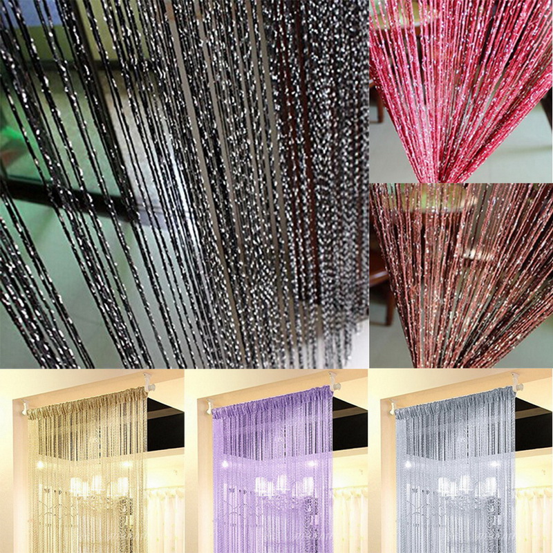String Door Curtain Beads Hanging Wall Room Divider Doorway Blinds