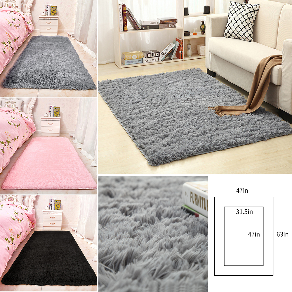 New Fluffy Rugs Anti Skid Gy Area Rug Dining Room Carpet Floor Fluffy Rugs Anti Skid Gy Area Rug