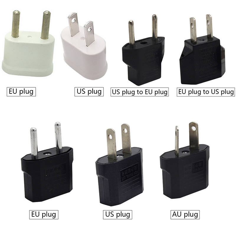 United America European Plug Adapter Power Converter Usa ...