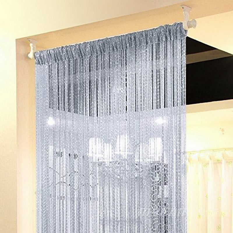 Room Divider Beads Curtain Doorway Blinds Strip Tassel String Wall