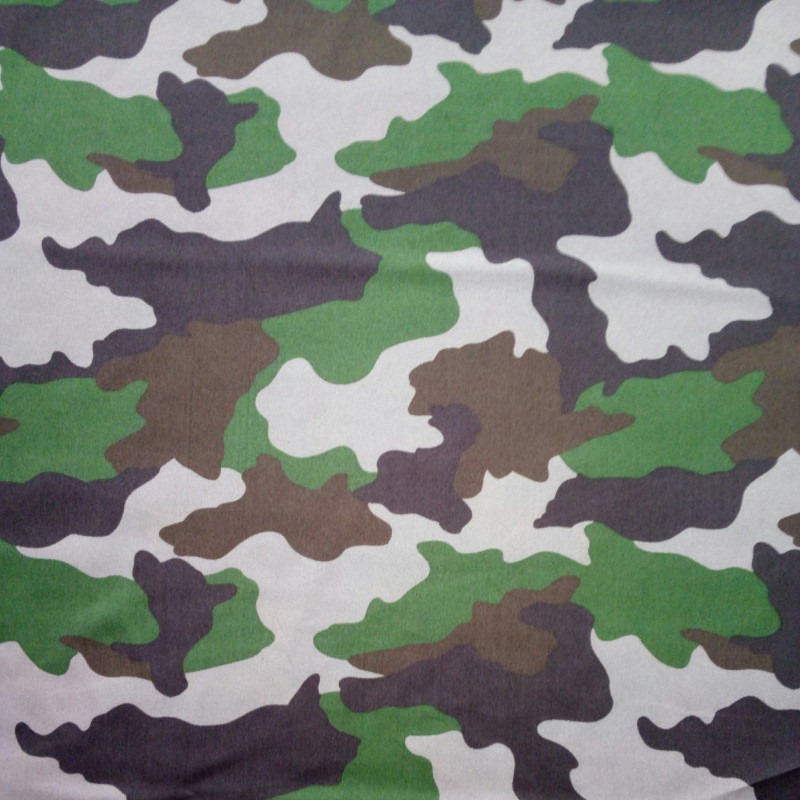 New Polyester Army Camouflage Camo Print Fabric Sold By The Yard (1 ...