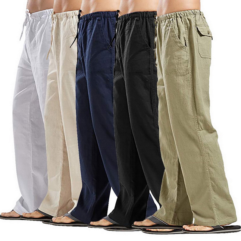 linen yoga pants