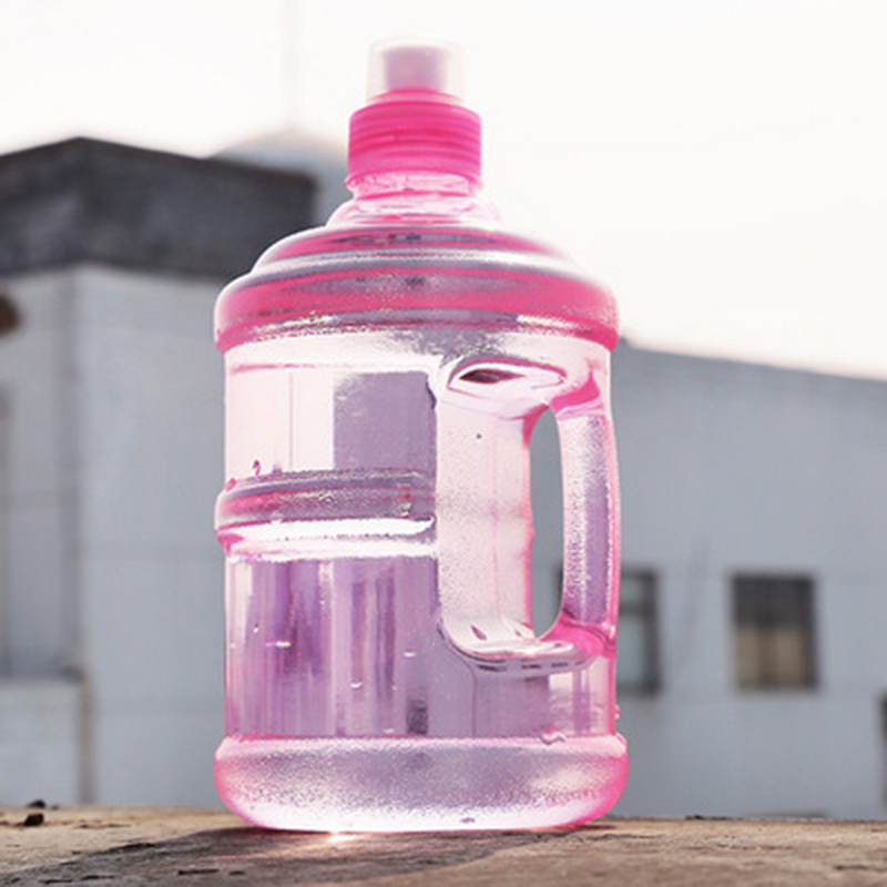 1000ML Portable Sport Drink Water Bottle Training Large Gym Cap Travel Kettle