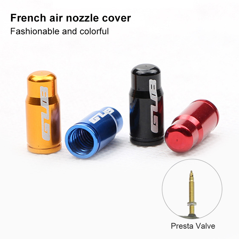 5x Bike Aluminium Presta Valve Caps Light Dust Cover Bicycle Mtb Fixie Road Race