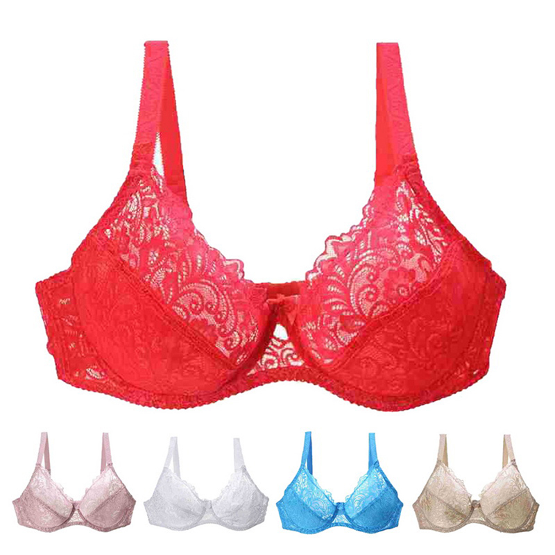 Clothing, Shoes & Accessories Perspective Bra Women Full Lace Bra And ...