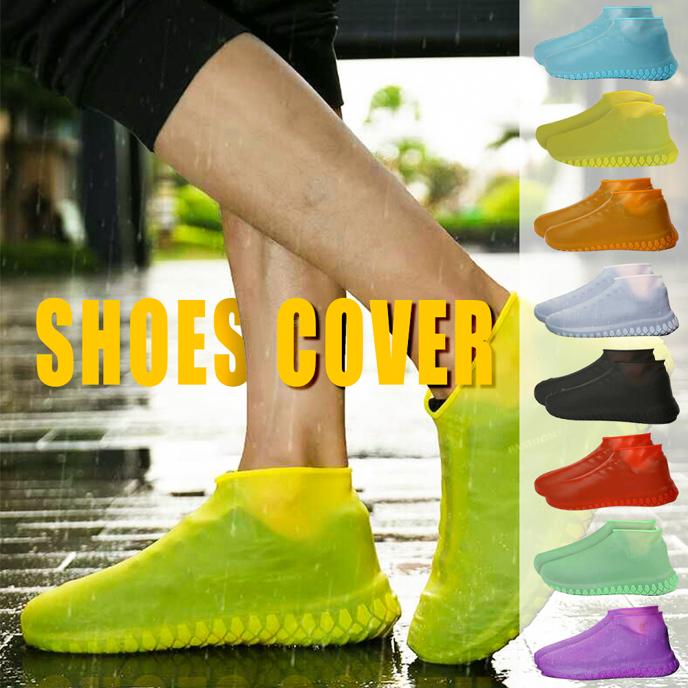 Boots Waterproof Shoe Cover Silicone Material Unisex Shoes Protectors Rain Boots