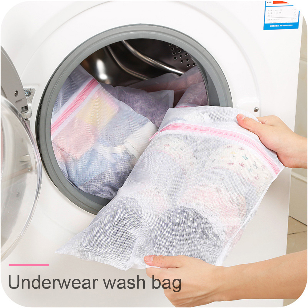 1PC Zipper Bag Mesh Laundry Bags Clothes Washing Machines Washing Lingerie bags 1PC Zipper Bag Mesh Laundry Bags Clothes Washing Machines Washing Lingerie bags