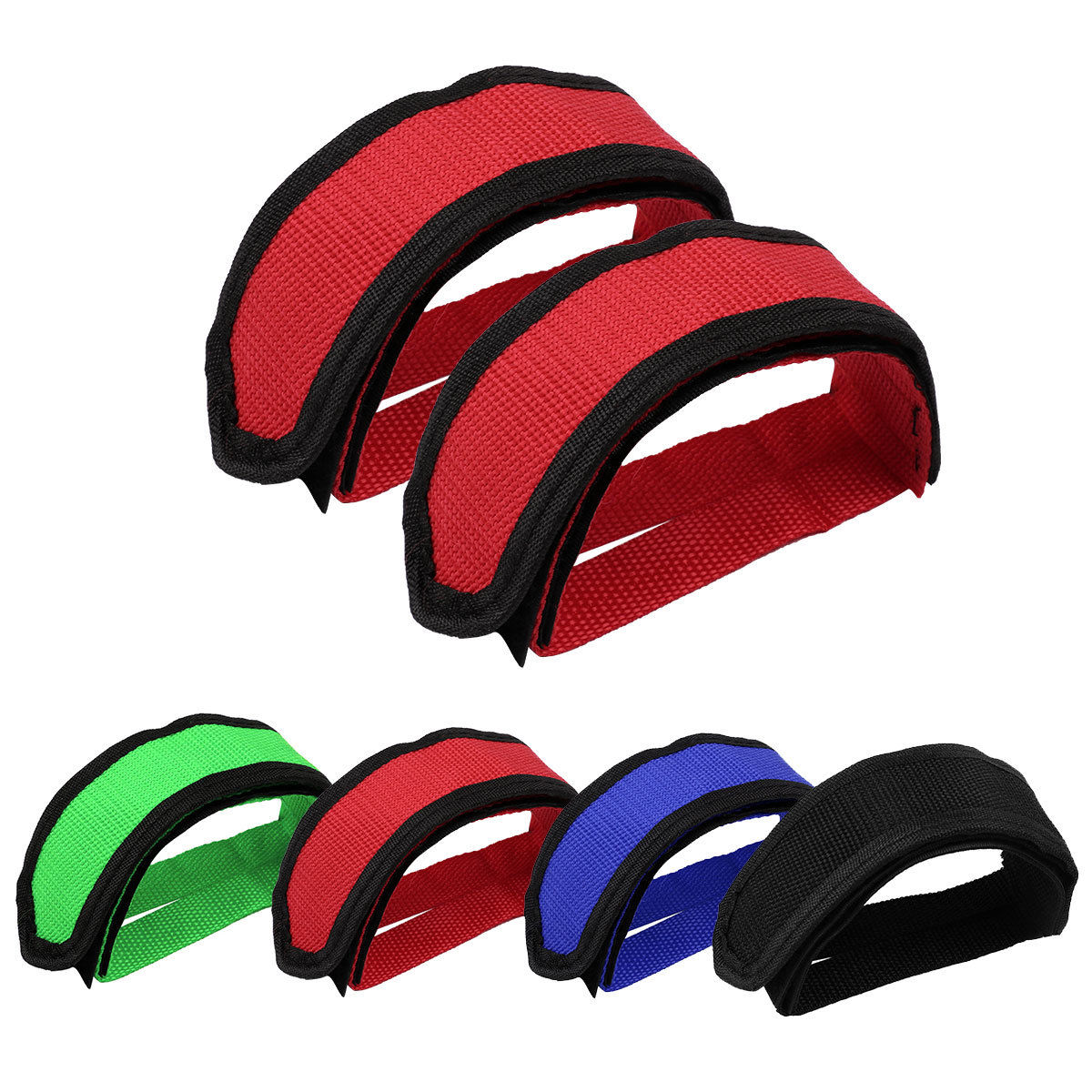 Fashion Bicycle Pedal Straps Toe Belt Nylon Foot Cycling Pedals Fixed Cover New