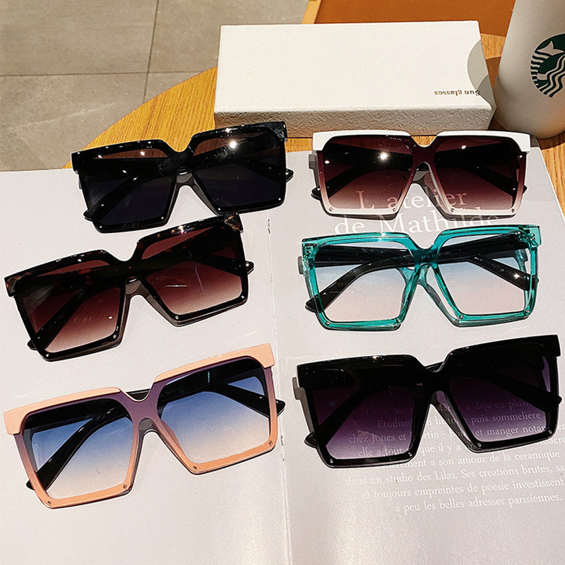 OKULARY Polarized Sunglasses Men Women Reflective Coating Square Sun Glasses UV4