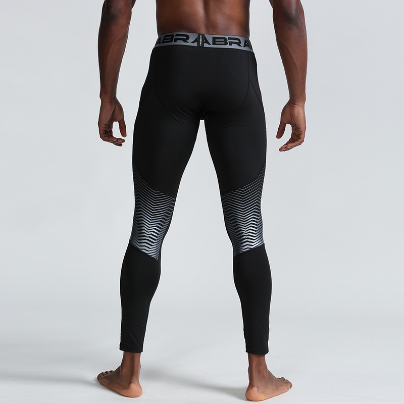 Men Ice Silk Compression Pouch Pants Long Johns Thermal Tights Socks ...
