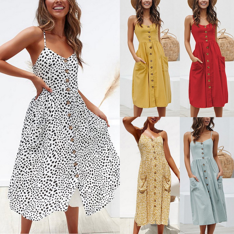 below the knee casual dresses