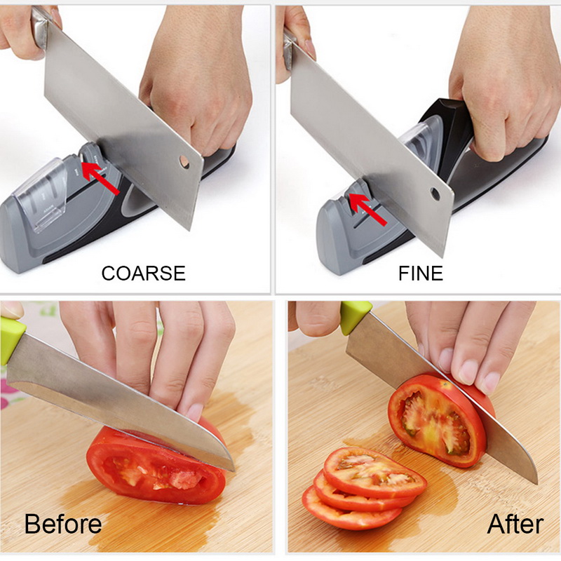4Stage Kitchen Knife / Blade Dustproof with Sharpener Cover eBay