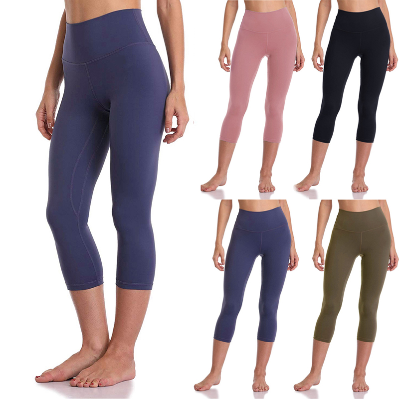 below the knee yoga pants