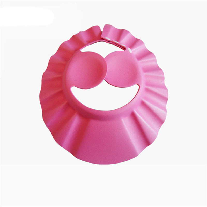 New Dusche Badeschutz Badekappe Kappen Hut Baby Kinder Baby Shampoo Badekappe JO
