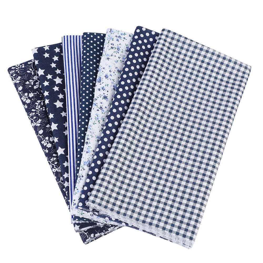 5 Stoffpakete Baumwollstoffe Stoffpaket Stoffreste Basteln DIY Patchwork 50x50cm