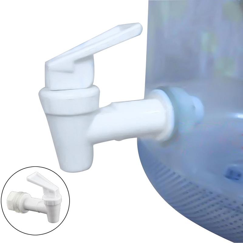 PTFE Tape New Plastic Tap Dispenser Water Cooler Tap White Plastic Faucet Tap