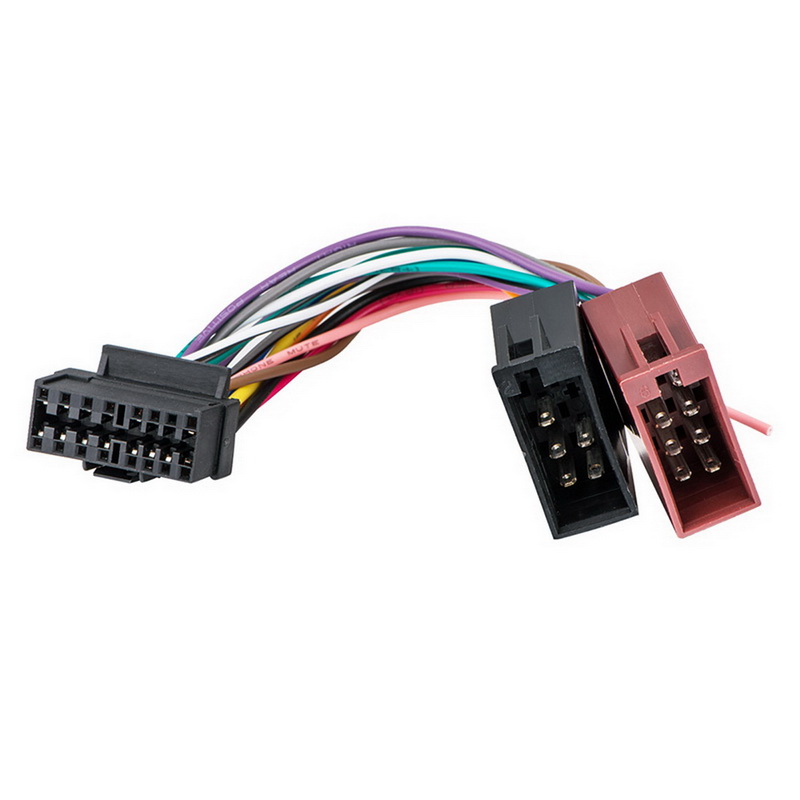 1 Set Wiring Harness Connector 16 Pin Car Stereo Radio US ... sony car stereo wiring harness converter 