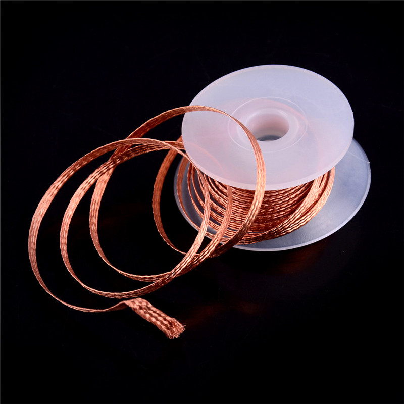 2.0 mm Desoldering Braid Solder Remover Pure Copper Wick Low Residue CA