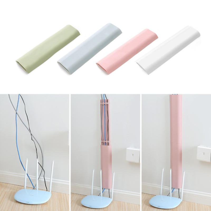 Details About Safe Tv Cable Wire Cord Tidy Wall Kit Computer Audio Home Organizer Cover