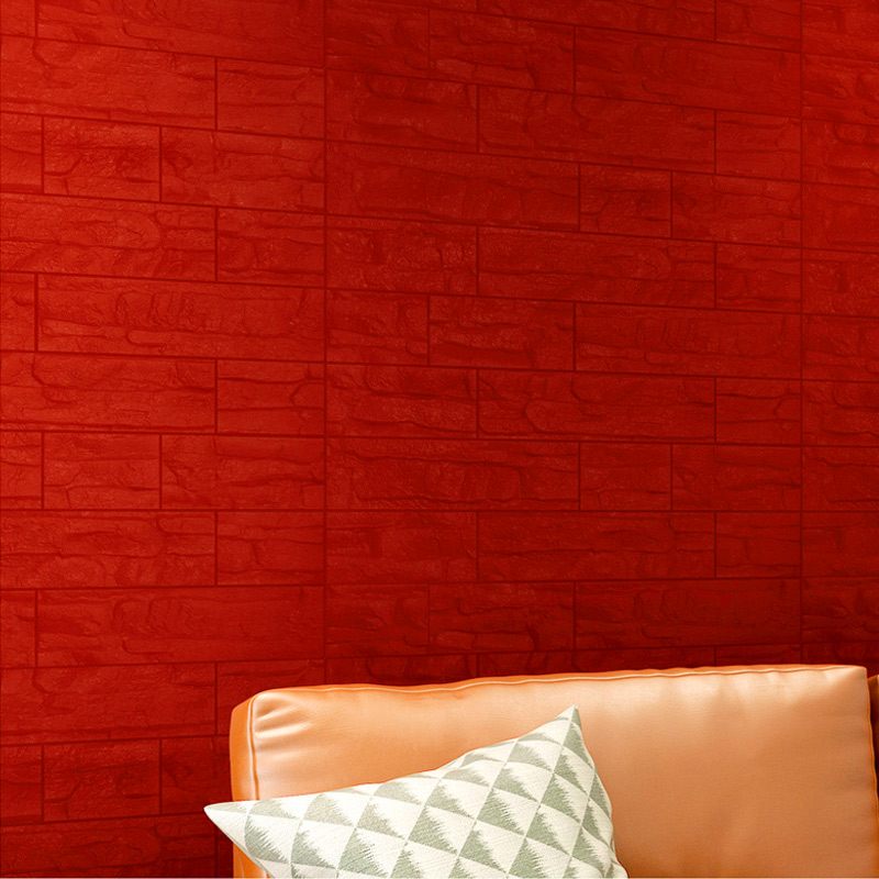  DIY  3D  Brick PE  Foam  Wallpaper  Panels Room Stone Decal 