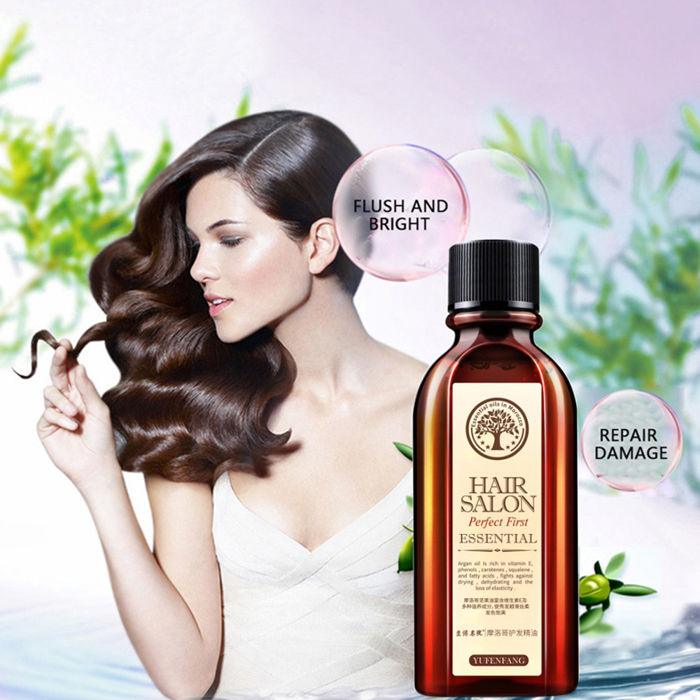 60ml Women No Wash Hair Care Oil Repair Damaged Hair Conditioner