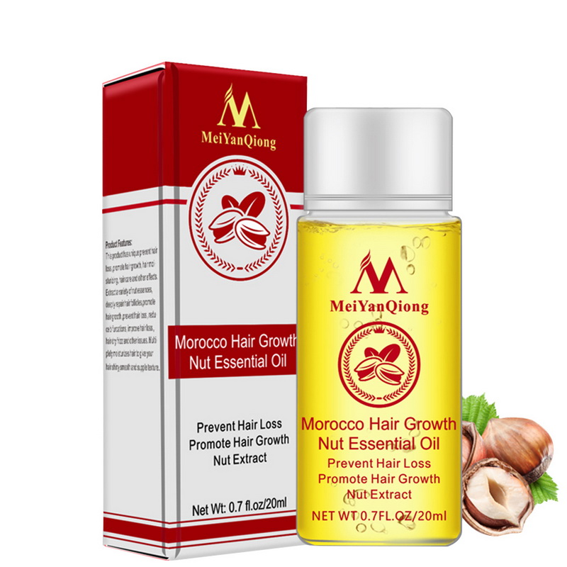 20ml Men Women Nut Hair Oil Hair Care Essential Oil Hair Growth
