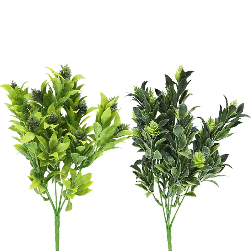 Artificial Outdoor Plants Fake Shrubs Boxwood Bushes Plastic Green Plants Fake Shrubs Boxwood Bushes