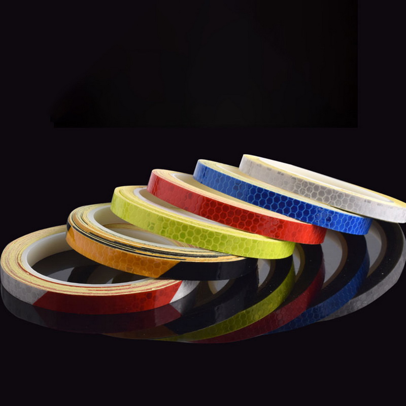 Decoration Decal Reflective Strip Vinyl Safety Tape Bicycle Sticker