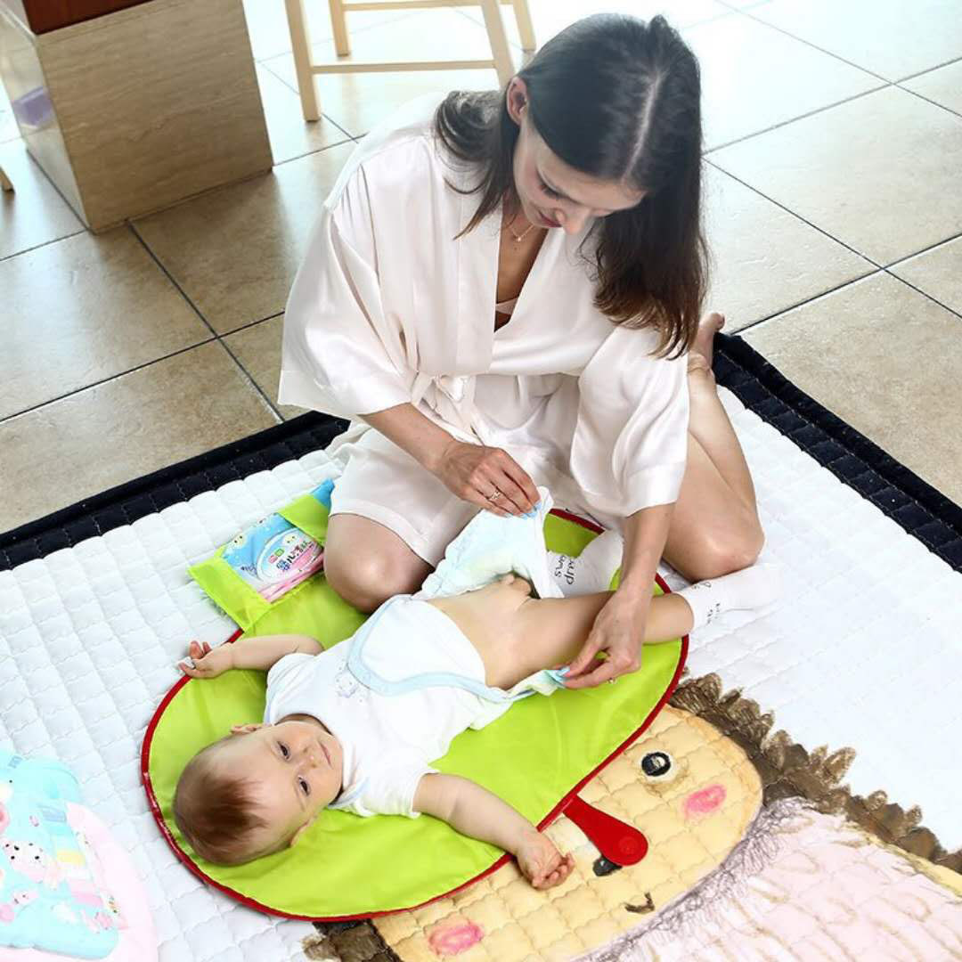 Baby Windel Windel Urin Mat Kid wasserdichte Bettwäsche Wickelauflage DE
