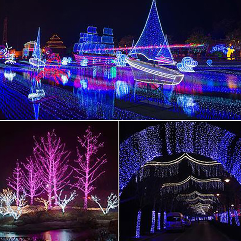 Us Led Curtain String Light Indoor Drop Party Garden Led Curtain String Light Indoor Drop Party Garden Outdoor Decor Us