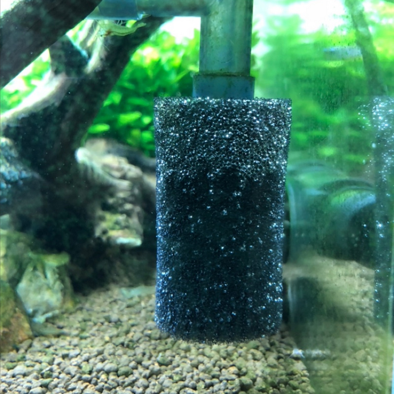 5 Pcs Sponge Aquarium Filter Protector Cover For Fish Tank Inlet Pond Black Foam