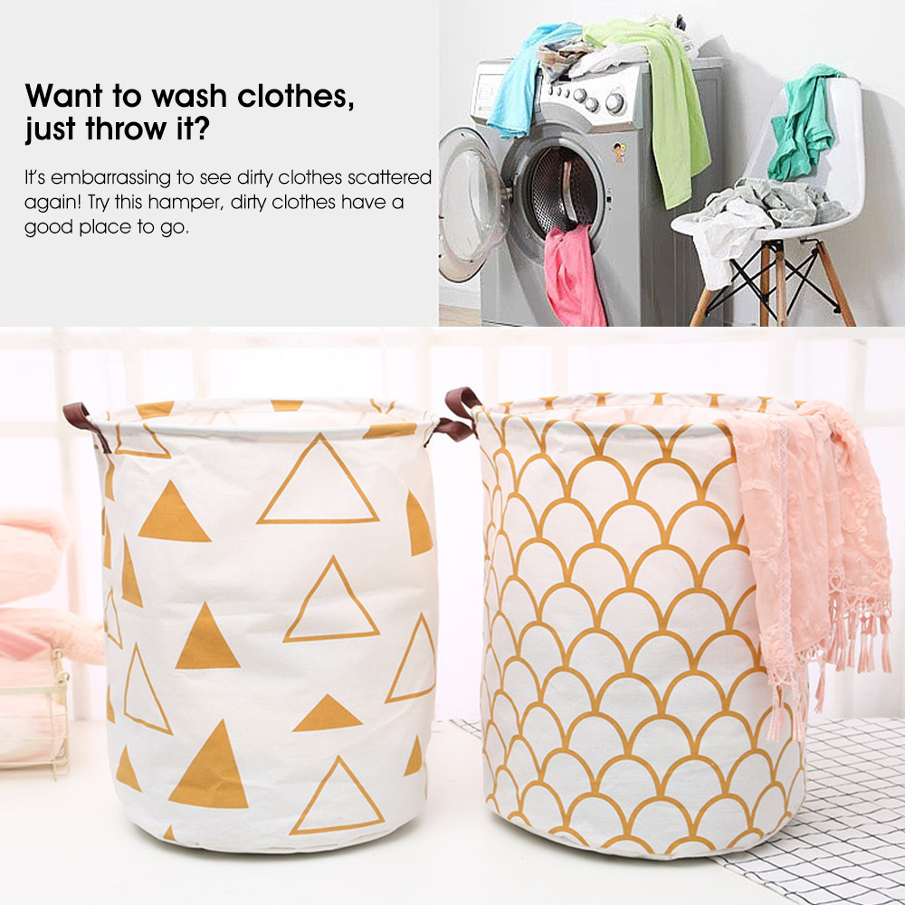 Details About Extra Large Laundry Basket Linen Dirty Cloth With Faxu Leather Handle Lo Details About Extra Large Laundry Basket Linen Dirty Cloth With Faxu Leather Handle Lo
