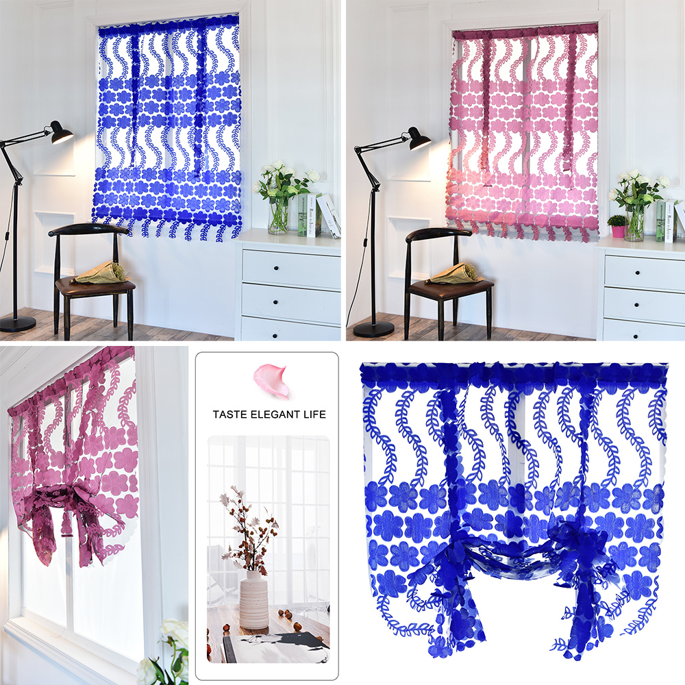 Printed Roman Curtains Shades Roman Curtain Window Kitchen Living