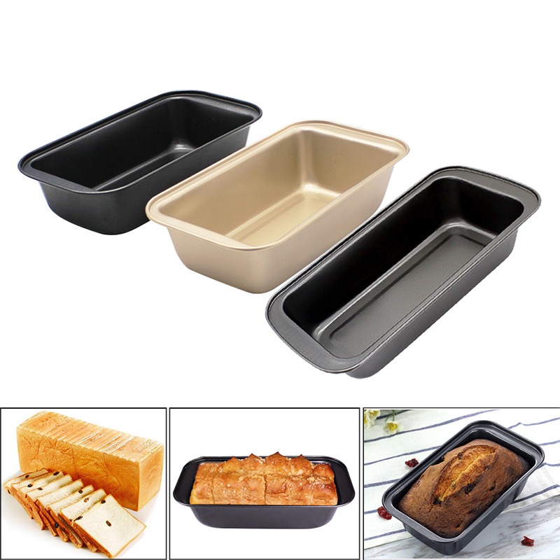 Rectangle Non-stick Toast Bread Cake Baking Mold Loaf Carbon Steel Bakeware Pan