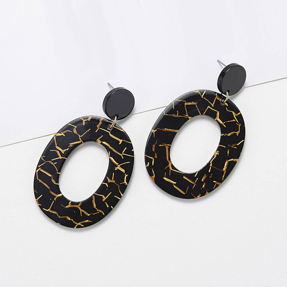 Cn /_5 Paires Femmes Bohémien Géométrique Strass Oreille Boucles D/'Oreilles