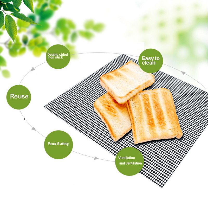 Sandwich Toaster Toast Bags Non-Stick Reusable Safety Heat-Resistant 2pcs Fad UK