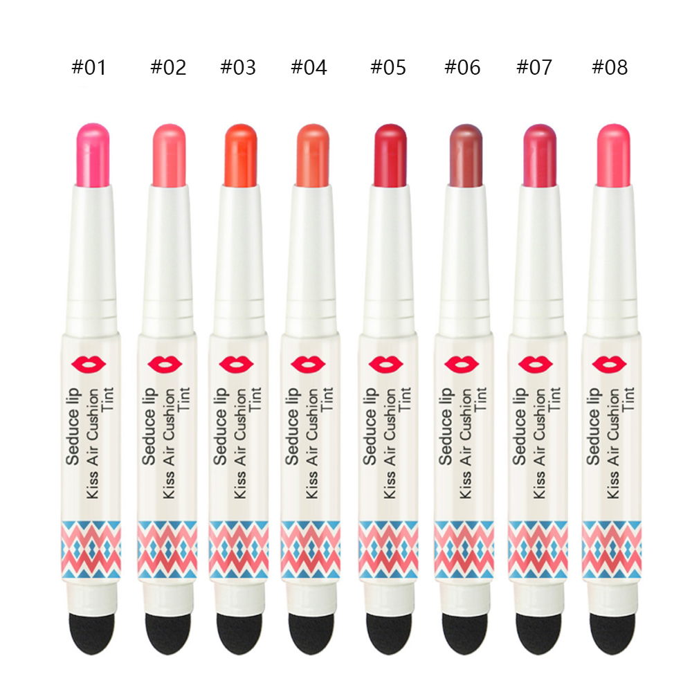 Femme Double Tête Lipstick Liner Crayon Mat Rouge à Lèvre Longue Tenue Hydratant Ebay