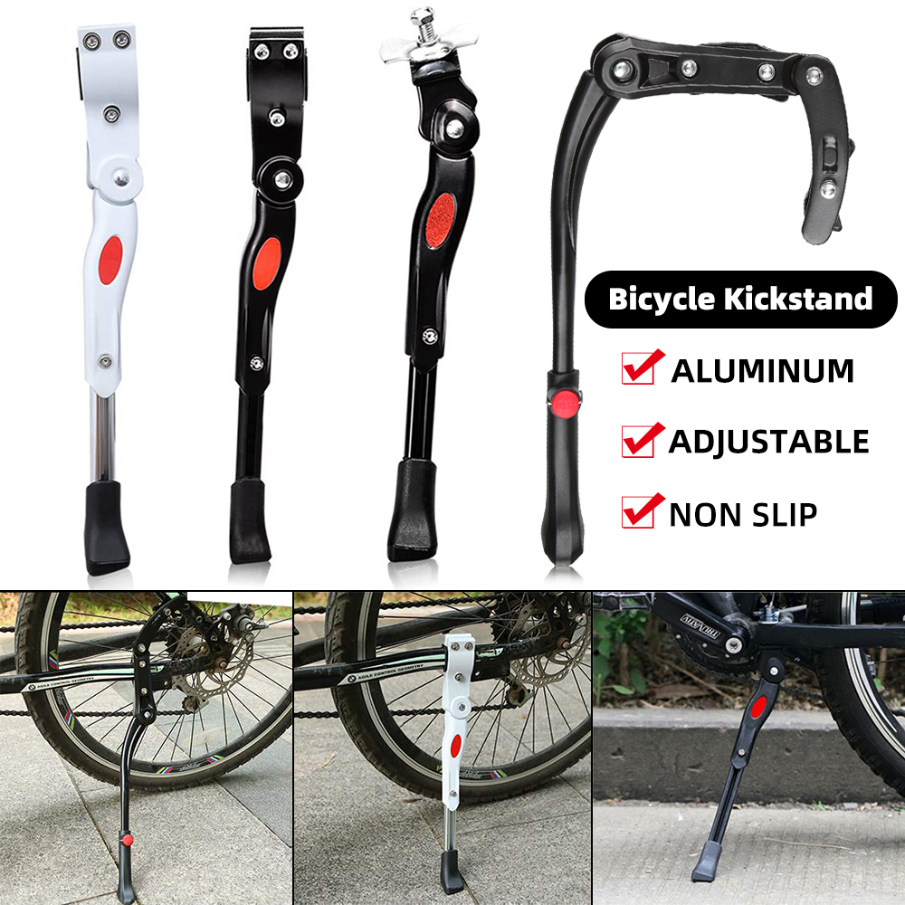 adjustable bicycle kickstand